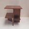 Vintage Art Deco French Walnut Side Table, 1930s 3