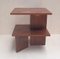 Vintage Art Deco French Walnut Side Table, 1930s, Image 4