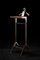 Stainless Steel & American Black Walnut Classical Valet Stand by Honorific 2