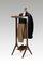 Stainless Steel & American Black Walnut Classical Valet Stand by Honorific 4