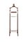 American Black Walnut & Polished Stainless Steel Permanent Style Valet Stand by Honorific 5