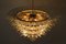 Vintage Italian Palmette Glass Chandelier, 1978, Image 7