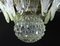 Vintage Italian Palmette Glass Chandelier, 1978 6