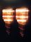 Large Vintage Italian Murano Glass Wall Lights, 1982, 6