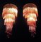 Large Vintage Italian Murano Glass Wall Lights, 1982, 12