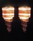 Large Vintage Italian Murano Glass Wall Lights, 1982, 11