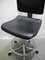 Modernist German Chrome, Leather, & Tubular Steel Desk Chair from Girsberger, 1970s 8