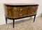 Art Deco Style Italian Lacquered, Gold Leaf & Marble Dresser, 1940s 4
