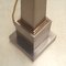 Neo-Classical French Brass and Steel Table Lamp from Maison Charles, 1970s, Image 4