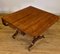 Antique Regency Rosewood and Brass Sofa Table, 1820s 5