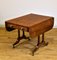 Antique Regency Rosewood and Brass Sofa Table, 1820s, Image 2
