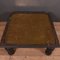 Antique Brass and Wood Coffee Table, Image 4