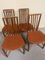 Danish Teak Dining Chairs by Benny Linden, 1960s, Set of 4 1