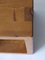 Taburetes minimalistas en forma de cubo de pino, años 70. Juego de 2, Imagen 3