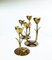 Brass Candleholders by Gunnar Ander for Ystad-Metall, 1960s, Set of 3 2