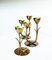 Brass Candleholders by Gunnar Ander for Ystad-Metall, 1960s, Set of 3, Image 2