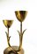 Brass Candleholders by Gunnar Ander for Ystad-Metall, 1960s, Set of 3, Image 8