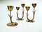 Brass Candleholders by Gunnar Ander for Ystad-Metall, 1960s, Set of 3, Image 5