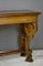 Antique French Oak and Pine Console Table 4