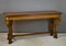 Antique French Oak and Pine Console Table, Image 11