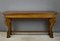 Antique French Oak and Pine Console Table, Image 12