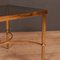 French Brass Lamp Table, 1950s 2