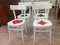 Mid-Century Wooden Dining Chairs, Set of 4, Image 1