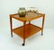 Mid-Century Danish Teak Trolley, 1960s 9