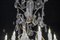 Antique Napoleon III Style French Bronze & Crystal Chandelier 3