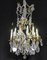 Antique Napoleon III Style French Bronze & Crystal Chandelier, Image 1