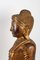 Mid-Century Wood and Gold Plating Sculpture, 1940s 4