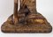 Mid-Century Wood and Gold Plating Sculpture, 1940s, Image 8