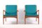 Danish Teak Lounge Chairs by E. Andersen and P. Pedersen for Horsnaes, 1960s, Set of 2 14