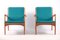 Danish Teak Lounge Chairs by E. Andersen and P. Pedersen for Horsnaes, 1960s, Set of 2, Image 14