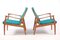 Danish Teak Lounge Chairs by E. Andersen and P. Pedersen for Horsnaes, 1960s, Set of 2 2