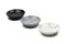 Grey, White, and Black Marble Bowls from FiammettaV Home Collection, Set of 3, Image 1