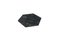 Hexagonal Black Marble & Cork Plate from FiammettaV Home Collection, Image 2