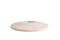 Round Pink Marble Cheese Plate from FiammettaV Home Collection, Image 1