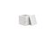 Caja cuadrada de mármol de Carrara blanco de FiammettaV Home Collection, Imagen 1