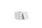 Square White Carrara Marble Box from FiammettaV Home Collection, Image 1