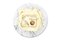 Plato para queso redondo de mármol de Carrara blanco de FiammettaV Home Collection, Imagen 2