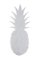 Small White Carrara Marble Pineapple Paperweight from FiammettaV Home Collection 1