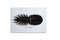Pisapapeles pequeño en forma de piña de mármol negro de FiammettaV Home Collection, Imagen 2