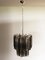 Vintage Italian Glass Chandelier, 1984 1