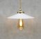 Art Deco Opaline Pendant Lights, 1930s, Set of 2, Image 5