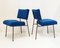 Mid-Century Steel and Wool Side Chairs, 1950s, Set of 2 9