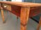 Antique German Fir Dining Table, Image 8