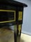Antique French Leather and Wood Desk, Image 2