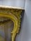 Antiker französischer Louis XV Konsolentisch aus vergoldetem Holz 3