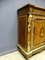 Antique French Cherry, Glass, and Wood Napolean III Sideboard 11